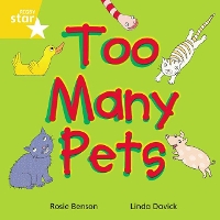 Book Cover for Rigby Star Indeendant Yellow Reader 3: Too Many Pets by 