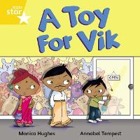 Book Cover for Rigby Star Independant Yellow Reader 6 A Toy for Vik by 