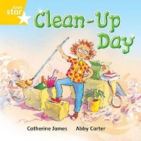 Book Cover for Rigby Star Independent Yellow Reader 11: Clean up day by 