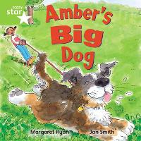 Book Cover for Rigby Star Independent Green Reader 4: Amber's Big Dog by 