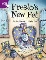 Book Cover for Presto's New Pet by Damian Harvey