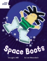 Book Cover for Rigby Star Independent White Reader 4: Space Boots by Douglas Hill