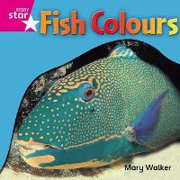 Book Cover for Rigby Star Independent Reception Pink Level Non Fiction Fish Colours Single by 