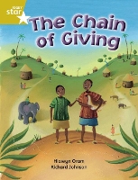 Book Cover for Rigby Star Independent Year 2 Gold Fiction The Chain of Giving Single by Hiawyn Oram