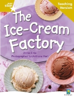 Book Cover for Rigby Star Non-fiction Guided Reading Gold Level: The Ice-Cream Factory Teaching Version by 