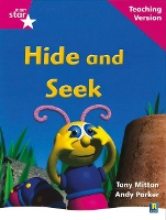 Book Cover for Rigby Star Phonic Guided Reading Pink Level: Hide and Seek Teaching Version by 