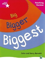 Book Cover for Rigby Star Non-fiction Guided Reading Pink Level: Big, Bigger, Biggest Teaching Version by 