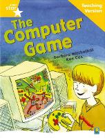 Book Cover for Rigby Star Guided Reading Yellow Level: The Computer Game Teaching Version by 