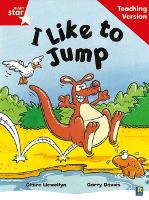 Book Cover for Rigby Star Guided Reading Red Level: I Like To Jump Teaching Version by 