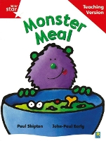 Book Cover for Rigby Star Guided Reading Red Level: Monster Meal Teaching Version by 