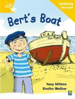Book Cover for Rigby Star Phonic Guided Reading Yellow Level: Bert's Boat Teaching Version by 