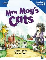 Book Cover for Rigby Star Guided Reading Blue Level: Mrs Mog's Cat Teaching Version by 