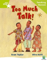 Book Cover for Rigby Star Phonic Guided Reading Green Level: Too Much Talk Teaching Version by 