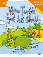 Book Cover for Rigby Star Guided Reading Orange Level: How the turtle got its shell Teaching Version by 