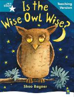 Book Cover for Rigby Star Guided Reading Turquoise Level: Is the wise owl wise? Teaching Version by 