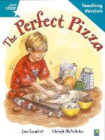 Book Cover for Rigby Star Guided Reading Turquoise Level: The perfect pizza Teaching Version by 
