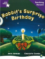 Book Cover for Rigby Star Guided Reading Purple Level: Rabbit's Surprise Birthday Teaching Version by 