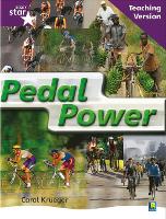 Book Cover for Rigby Star Non-fiction Guided Reading Purple Level: Pedal Power Teaching Version by 