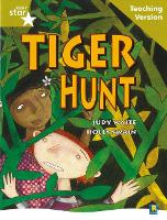 Book Cover for Rigby Star Guided Reading Gold Level: Tiger Hunt Teaching Version by 