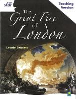 Book Cover for Rigby Star Guided White Level: The Great Fire of London Teaching Version by 