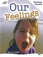 Book Cover for Rigby Star Guided White Level: Our Feelings Teaching Version by 