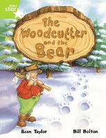 Book Cover for Rigby Star Guided Lime Level: The Woodcutter And The Bear Single by 