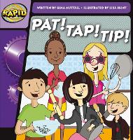 Book Cover for Rapid Phonics Step 1: Pat! Tap! Tip! (Fiction) by Gina Nuttall