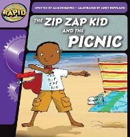 Book Cover for Rapid Phonics Step 1: The Zip Zap Kid and the Picnic (Fiction) by Alison Hawes