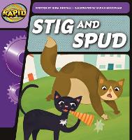 Book Cover for Rapid Phonics Step 1: Stig and Spud (Fiction) by Gina Nuttall