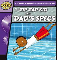 Book Cover for Rapid Phonics Step 1: The Zip Zap Kid and Dad's Specs (Fiction) by Alison Hawes