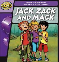 Book Cover for Rapid Phonics Step 2: Jack, Zack and Mack (Fiction) by Charlotte Raby