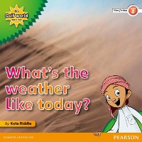 Book Cover for My Gulf World and Me Level 2 non-fiction reader: What's the weather like today? by Kate Riddle