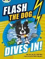 Book Cover for Bug Club Independent Fiction Year 3 Brown B Flash the Dog Dives In! by Jim Eldridge