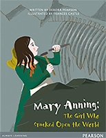 Book Cover for Bug Club Pro Guided Y4 Mary Anning: The Girl Who Cracked Open The World by Debora Pearson
