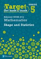Book Cover for Target Grade 5 Edexcel GCSE (9-1) Mathematics Shape and Statistics Workbook by Diane Oliver