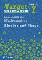 Book Cover for Target Grade 7 Edexcel GCSE (9-1) Mathematics Algebra and Shape Workbook by Katherine Pate