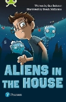 Book Cover for Bug Club Independent Fiction Year Two Lime B Plus Aliens in the House by Sue Behrent