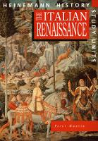 Book Cover for Heinemann History Study Units: Student Book. The Italian Renaissance by Peter Mantin