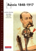 Book Cover for Heinemann Advanced History: Russia 1848-1917 by Jonathan Bromley