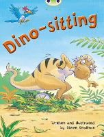 Book Cover for Bug Club Independent Fiction Year Two Orange B Dino-sitting by Steve Smallman