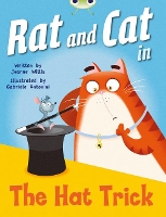 Book Cover for Bug Club Guided Fiction Reception Red A Rat and Cat in the Hat Trick by Jeanne Willis