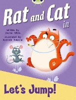 Book Cover for Bug Club Guided Fiction Reception Red C Rat and Cat in Let's Jump by Jeanne Willis