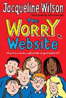 Book Cover for The Worry Website by Jacqueline Wilson