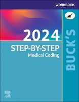 Book Cover for Buck's Workbook for Step-by-Step Medical Coding, 2024 Edition by Elsevier