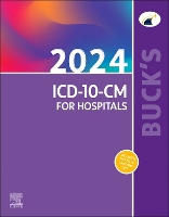 Book Cover for Buck's 2024 ICD-10-CM for Hospitals by Elsevier