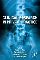 Book Cover for Clinical Research in Private Practice by Jason E Founder and CEO, Evolve Restorative Center, USA Pope