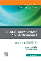 Book Cover for Reconstruction Options in Otolaryngology, An Issue of Otolaryngologic Clinics of North America by Jayne, MD (Otolaryngologist, Brooke Army Medical Center, Fort Sam Houston, Texas) Stevens