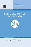 Book Cover for Conflict and Peace in South Asia by Manas (Binghamton University, USA) Chatterji