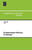 Book Cover for Competition Policies in Europe by S. Martin