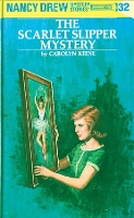 Book Cover for The Scarlet Slipper Mystery by Carolyn Keene